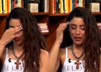 Με αναφιλητά η Μαρίνα Σάττι: «Πάμε σε ένα break;» – «Λύγισε» για τον μπαμπά της (video)