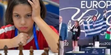 Alldaynews.gr Δυστυχώς τα κανάλια δεν θα το δείξουν: Πρωταθλήτρια Ευρώπης στο σκάκι η μικρή Μαριάντα