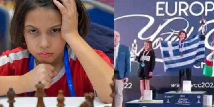 Alldaynews.gr Δυστυχώς τα κανάλια δεν θα το δείξουν: Πρωταθλήτρια Ευρώπης στο σκάκι η μικρή Μαριάντα