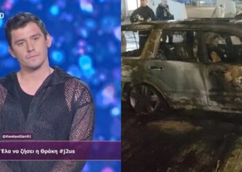 J2US: Κάηκε ολοσχερώς το αυτοκίνητο ηθοποιού κατά την διάρκεια του live – Δείτε το video με τη φωτιά στο αυτοκίνητο