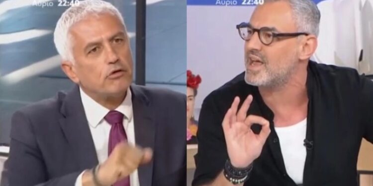 Χαμός στο Mega με Συρίγο και Καλλιακμάνη: «Θα σας πνίξει η οργή των πολιτών!», «Να ντραπούν αυτοί που ψηφίζετε!» (video)