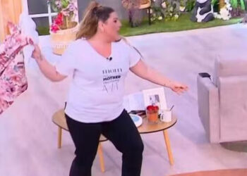 «Γκρέμıσε» το πλατό με τις χορευτικές της ικανότητες η Δανάη Μπάρκα