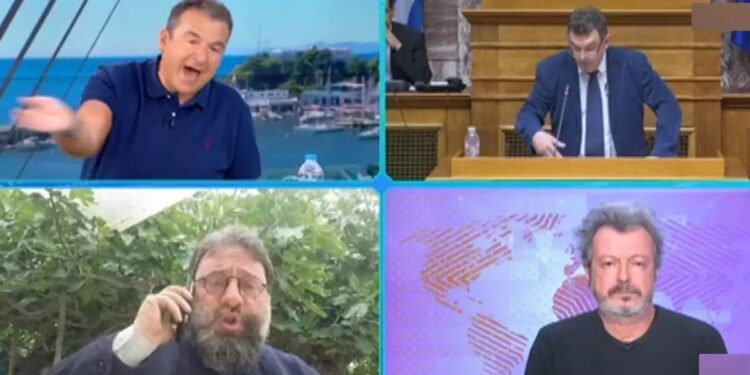 Alldaynews.gr Γιώργος Λιάγκας – Πέταξε εκτός αέρα τον Αρχιμανδρίτη Σεραφείμ: «Ντροπή σας! Πάρτε τον»