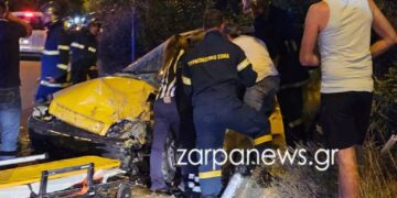 Alldaynews.gr ΠΡΙΝ ΑΠΟ ΛΙΓΟ: Νεκpός 50χρονος οδηγός μετά από σφοδρή σύγκρουση – 2 τραυματίες μεταφέρθηκαν ζωντανοί (φωτο, video)