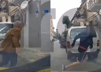 Alldaynews.gr Βίντεο θαρραλέου ταξιτζής στα Καμίνια, που καταδίωξε και έπιασε ληστή που έκανε τον πελάτη και τον «ξάφρισε»