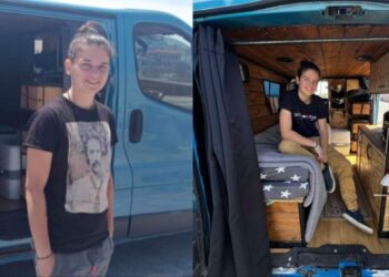 25χρονη παράτησε την “τρέλα” της Αθήνας, αγόρασε ένα βανάκι, το μετέτρεψε σε σπίτι και ταξιδεύει σε όλο τον κόσμο