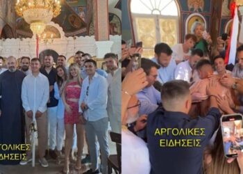 Συγκίνηση στο Ναύπλιο: 25χρονος Βορειοηπειρώτης βαφτίστηκε Χριστιανός Ορθόδοξος με 13 νονούς