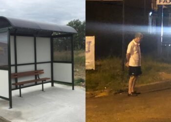 Μόνο συγκίνηση με αυτόν τον πατέρα: Περιμένει την κόρη του στη στάση λεωφορείου κάθε βράδυ και γίνεται viral