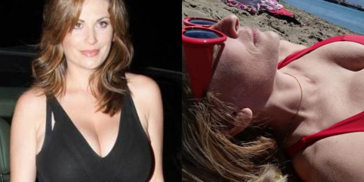 Alldaynews.gr Την χάζευαν όλοι στην παραλία: Η Θεοφανία Παπαθωμά εμφανίστηκε με κατακόκκινο μαγιό και σώμα 20άρας