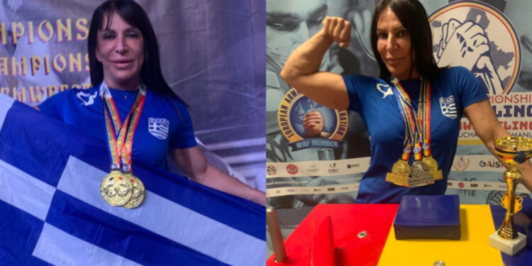 Alldaynews.gr Κυριακή Γιαννοπούλου: Χρυσή και ασημένια μέσα στην Τουρκία στο Παγκόσμιο χειροπάλης