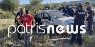 Τραγωδία στον Πύργο: Τρένο παρέσυρε αυτοκίνητο – Νεκρός ένας άνδρας