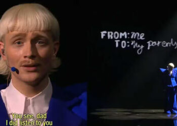 #Eurovision 2024: Συγκίνησε την Ευρώπη ο Ολλανδός με το μήνυμα προς τον νεκpό πατέρα του