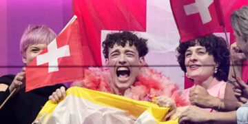#Eurovision 2024: Τι είναι η σημαία που κρατούσε ο τραγουδιστής της Ελβετίας