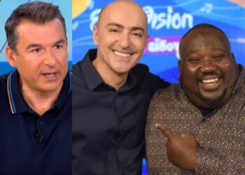 O Λιάγκας «έκραξε» Αλευρά και Ζερόμ Καλούτα για την παρουσίαση τους στον ημιτελικό της #Eurovision