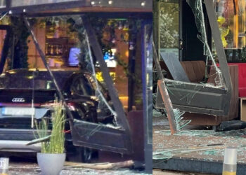 Τροχαίο στη Συγγρού: Έχασε τον έλεγχο του αυτοκινήτου και «μπήκε» σε καφετέρια – «10 λεπτά νωρίτερα ήταν γεμάτο το έξω εστιατόριο» (video)