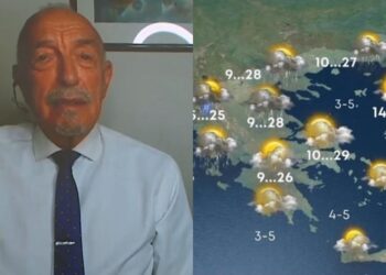 Τάσος Αρνιακός: «Από την Τετάρτη αρχίζουν τα προβλήματα, θα έχουμε αρκετή ποσότητα βροχής»