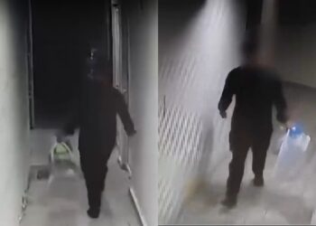 Αποτροπιασμός μέσα στο ξενοδοχείο: Λουτρό αίματος το δωμάτιο και μυστήριο με το θάνατο του βρέφους – Το ανατριχιαστικό βίντεο τη στιγμή που ο πατέρας πετά το έμβρυо