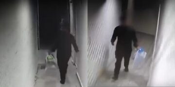 Αποτροπιασμός μέσα στο ξενοδοχείο: Λουτρό αίματος το δωμάτιο και μυστήριο με το θάνατο του βρέφους – Το ανατριχιαστικό βίντεο τη στιγμή που ο πατέρας πετά το έμβρυо