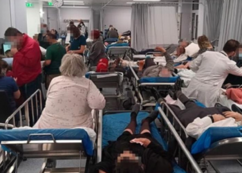 Εμπόλεμη ζώνη το «Γεννηματάς» στην τελευταία εφημερία – Φωτογραφία σοκ