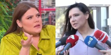 Η Δανάη Μπάρκα “αποτελείωσε” την Αθηναΐς Νέγκα: «Να μην πήγαινες, δεν σε υποχρέωσε κανείς για την Σάττι»