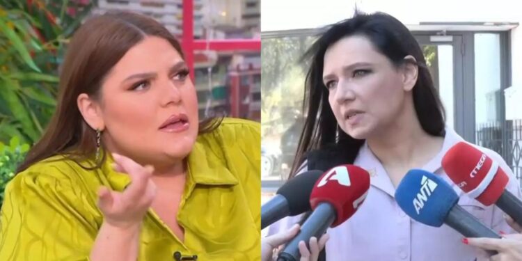 Η Δανάη Μπάρκα “αποτελείωσε” την Αθηναΐς Νέγκα: «Να μην πήγαινες, δεν σε υποχρέωσε κανείς για την Σάττι»