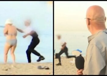 Θρασύτατος ληστής: Άρπαξε τον χρυσό σταυρό από τον λαιμό λουόμενης μπροστά στον ρεπόρτερ του ΣΚΑΪ Γιώργο Τσελίκα (video)