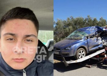 Θρήνος στο Ηράκλειο: Νεκρός σε μια στιγμή ο 20χρονος Μιχάλης – Το μήνυμα που «έστειλε» λίγο πριν «σβήσει» στην άσφαλτο