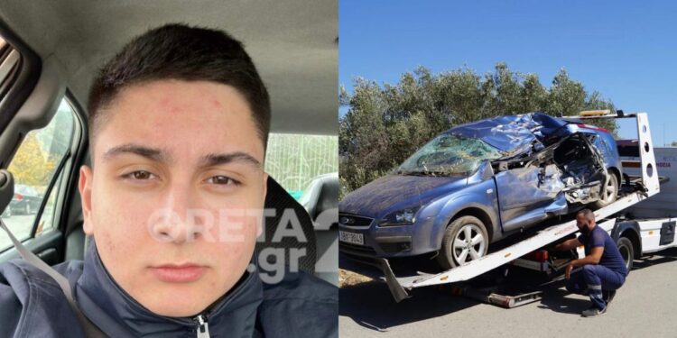 Θρήνος στο Ηράκλειο: Νεκρός σε μια στιγμή ο 20χρονος Μιχάλης – Το μήνυμα που «έστειλε» λίγο πριν «σβήσει» στην άσφαλτο