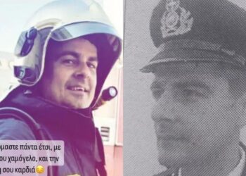 Θρήνος στα Χανιά: Κηδεύτηκε ο 40χρονος πυροσβέστης Γιώργος Γεραιουδάκης