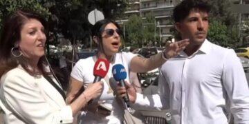 Alldaynews.gr Χαμός με την Super Κική και τους δημοσιογράφους έξω από τα δικαστήρια: «Βλέπω τον κ. Τσαγκρίδη με την κ. Μπάρκα»