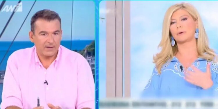 Γιώργος Λιάγκας σε Ζήνα Κουτσελίνη: «Ζήτα ένα συγγνώμη, αυτό που έμεινε είναι το χάμπουργκερ, γελάνε όλοι»