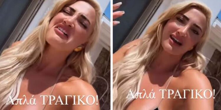 Έξω φρενών η Ιωάννα Τούνη για το βίντεο στη Μύκονο: «Βρε παλιο…! Ξεφτίλες είστε!»