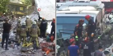 Alldaynews.gr Κατέρρευσε κτίριο στην Κωνσταντινούπολη – Αναφορές για δύο διασωθέντες (video)
