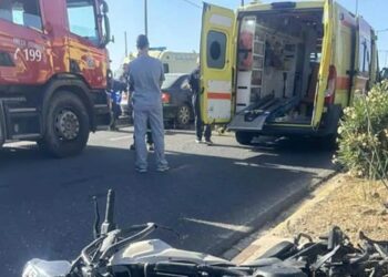 Τραγωδία στην άσφαλτο: Νεκρός νεαρός οδηγός μηχανής στη Λεωφόρο Μαραθώνος