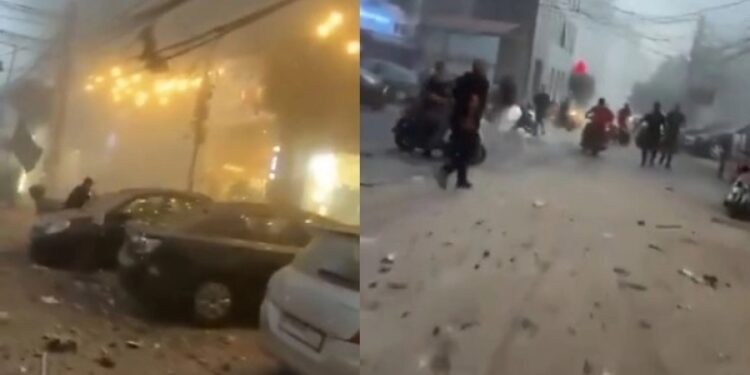 Επικίνδυνη κλιμάκωση στη Μέση Ανατολή: Το Ισραήλ «χτύπησε» τη Βηρυτό (video)