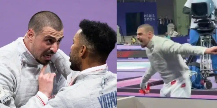 Alldaynews.gr Ολυμπιακοί Αγώνες: Αδιανόητες εικόνες με αθλητή να επιτίθεται σε κριτές & αντίπαλο, νέο σκάνδαλο στην Ξιφασκία