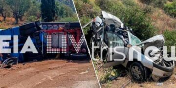 Σοκαριστικές οι εικόνες από το τροχαίο με 4 νεκρούς – Ένα βρέφος κι ένα 12χρονο κορίτσι ανάμεσα στα θύματα (φωτο, video)