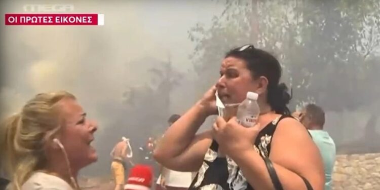 Alldaynews.gr Φωτιά στην Πάτρα: Ξέσπασε σε κλάματα μπροστά στην κάμερα μετά το τηλεφώνημα που δέχθηκε – «Που είσαι; Θα με αποτελειώσεις…» (video)