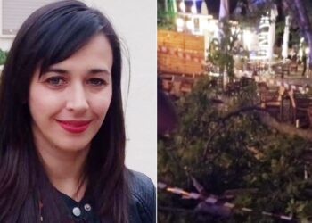 Alldaynews.gr Θρήνος για την 44χρονη Γεωργία που έπεσε κλαδί και την σκότωσε σε ταβέρνα