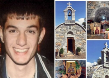 Βαγγέλης Γιακουμάκης: Το εκκλησάκι που έχτισαν για να διατηρηθεί ζωντανή η μνήμη του για πάντα