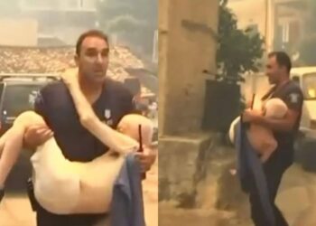 Alldaynews.gr Ηρωική διάσωση από αστυνομικό στην Πάτρα: «Τον πήρα στην αγκαλιά μου, φοβόταν και φώναζε»