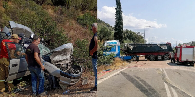 Alldaynews.gr Διπλή οικογενειακή τραγωδία στο τροχαίο που συντάραξε το Πανελλήνιο: Νεκροί δύο μπαμπάδες και τα δύο παιδιά τους – Σοβαρά τραυματισμένα τα άλλα 2