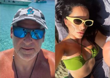 Γιώργος Λιάγκας – Μαρία Αντωνά: Μαζί στην Τήνο! Οι φωτογραφίες από τις διακοπές τους