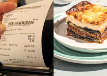 Χαμός σε ελληνικό νησί – Χρέωσαν μια μερίδα μουσακά 33 ευρώ