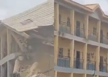 Κατάρρευση σχολείου: Νεκροί πολλοί από τους μαθητές – Σκηνές πανικού στα ερείπια (video)