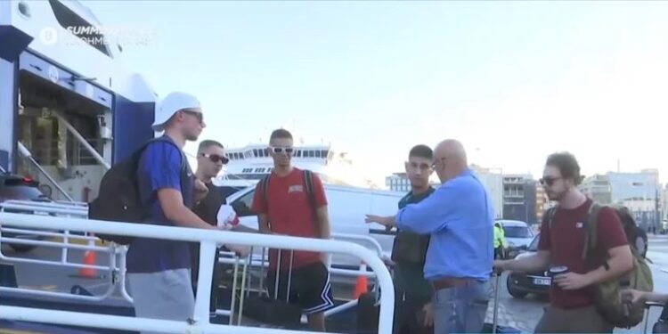 Alldaynews.gr Πειραιάς: Επική ατάκα δεσμευμένου ταξιδιώτη – «Έχουμε και κοπέλες, κάτι θα βρούμε όμως και στην Πάρο…»