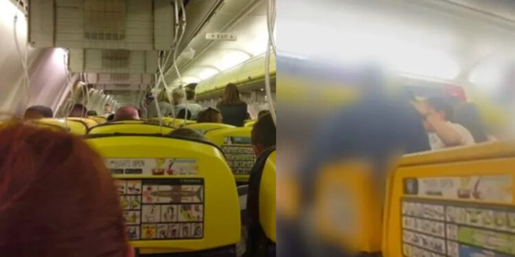 Alldaynews.gr Συμπλοκή και άγριο ξύλο μεταξύ επιβατών σε πτήση της Ryanair – Το αεροπλάνο έκανε αναγκαστική προσγείωση