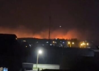 Alldaynews.gr ΕΚΤΑΚΤΟ: Μεγάλη φωτιά στα σύνορα Ελλάδος – Σκοπίων – Ορατή από την ελληνική πλευρά