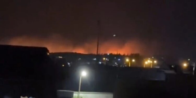 Alldaynews.gr ΕΚΤΑΚΤΟ: Μεγάλη φωτιά στα σύνορα Ελλάδος – Σκοπίων – Ορατή από την ελληνική πλευρά