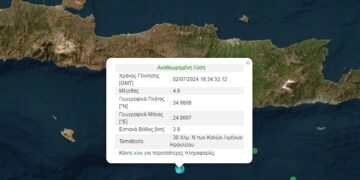 Σεισμός Κρήτη σεισμός
